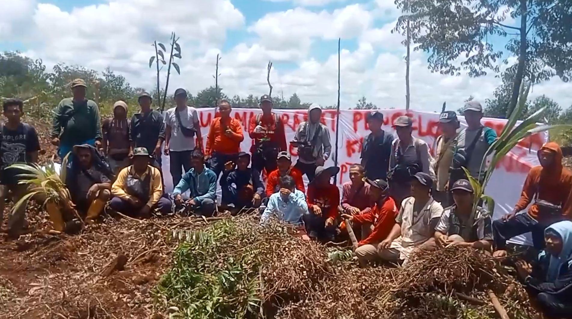 Warga Pengelola Rawang Protes PT BHP